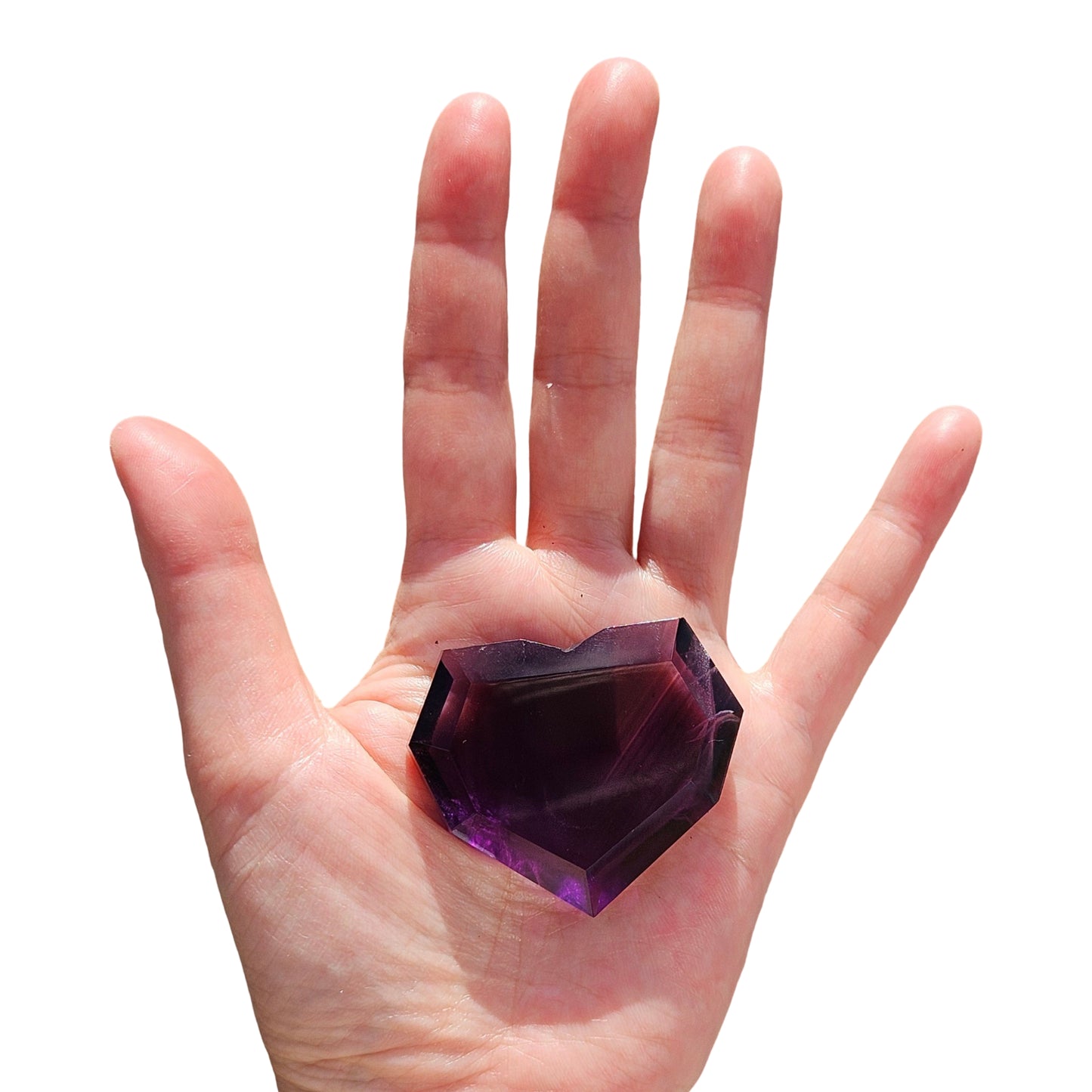 Amethyst Heart (High Quality)