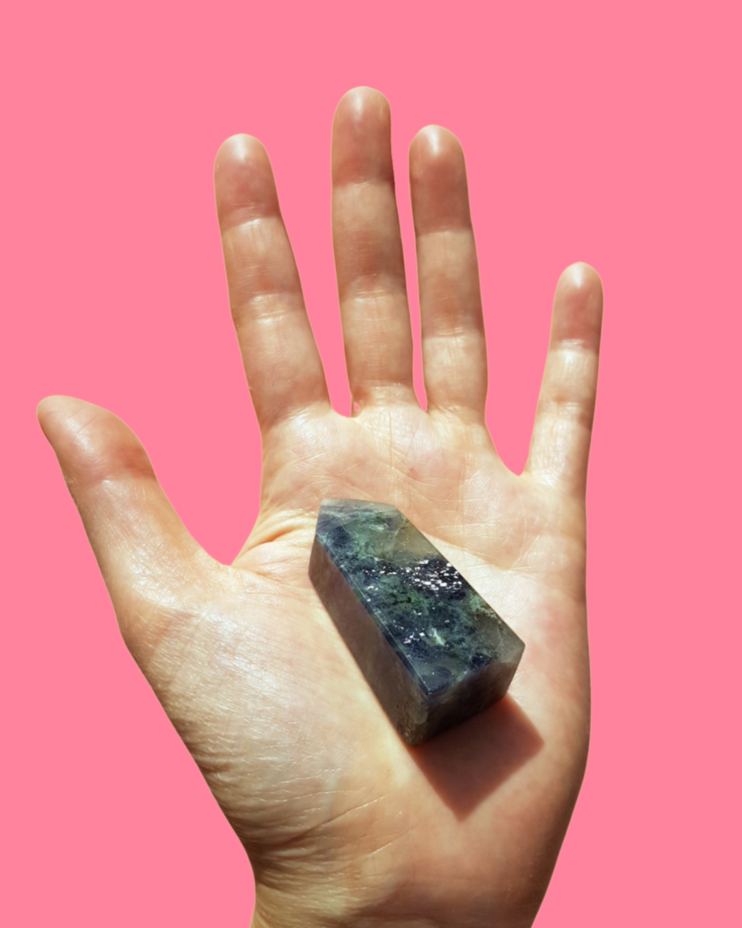 Bloodshot Iolite Point (Soothing)