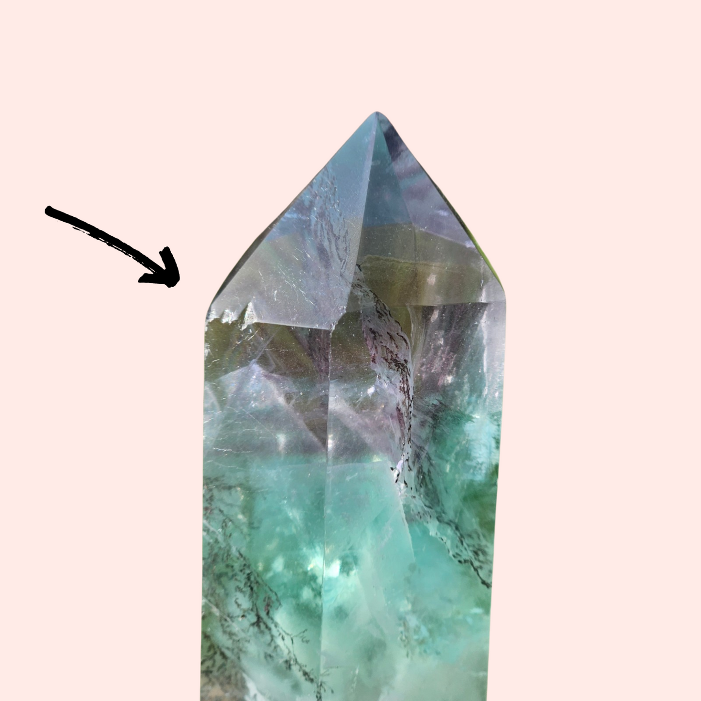 Dendritic Fluorite with Feathers (Rare)