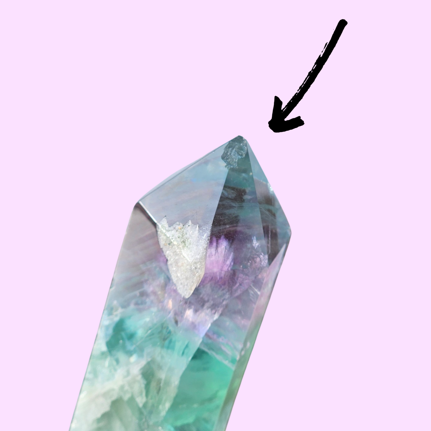 Dendritic Fluorite for Self Love (Rare)