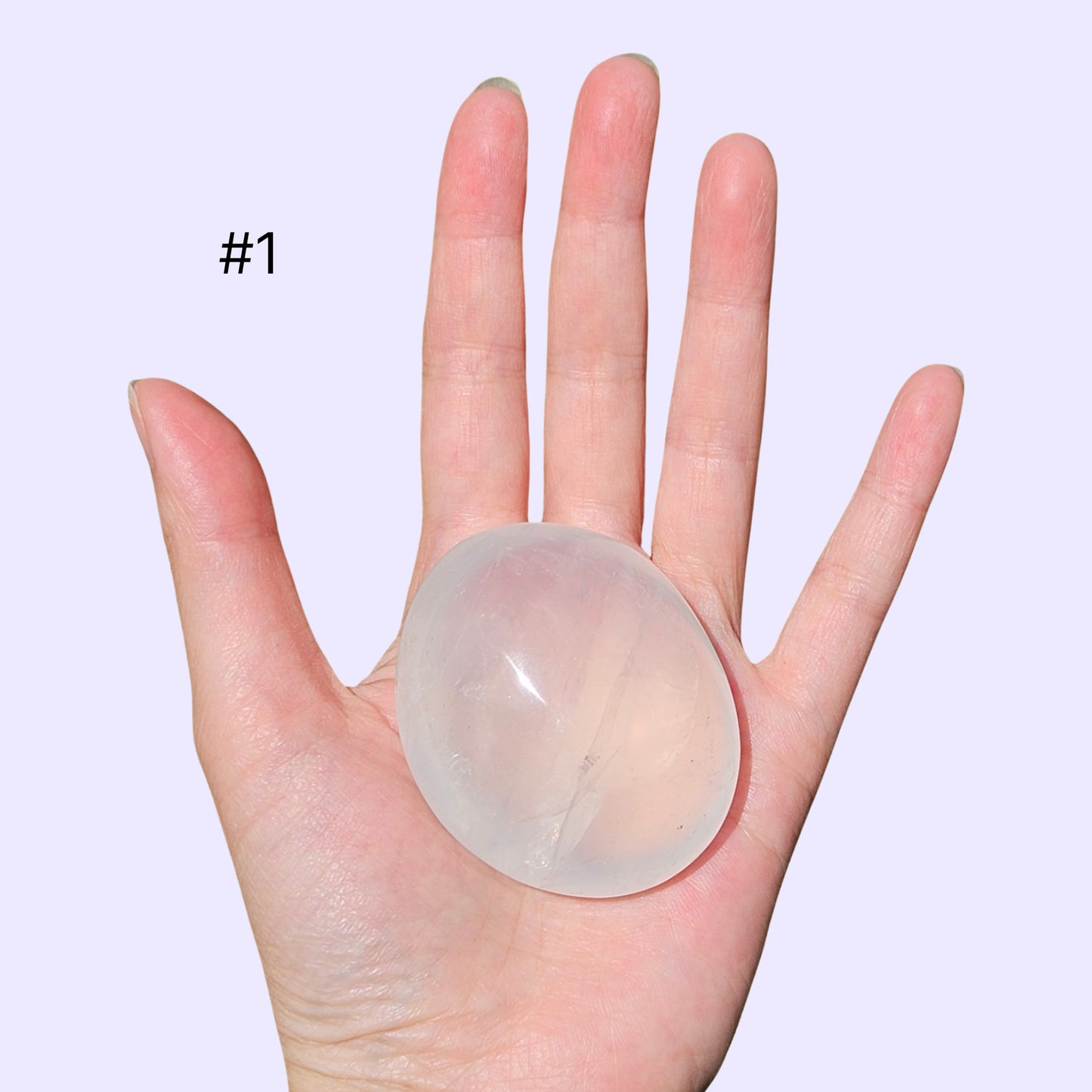 Girasol Quartz Palmstone