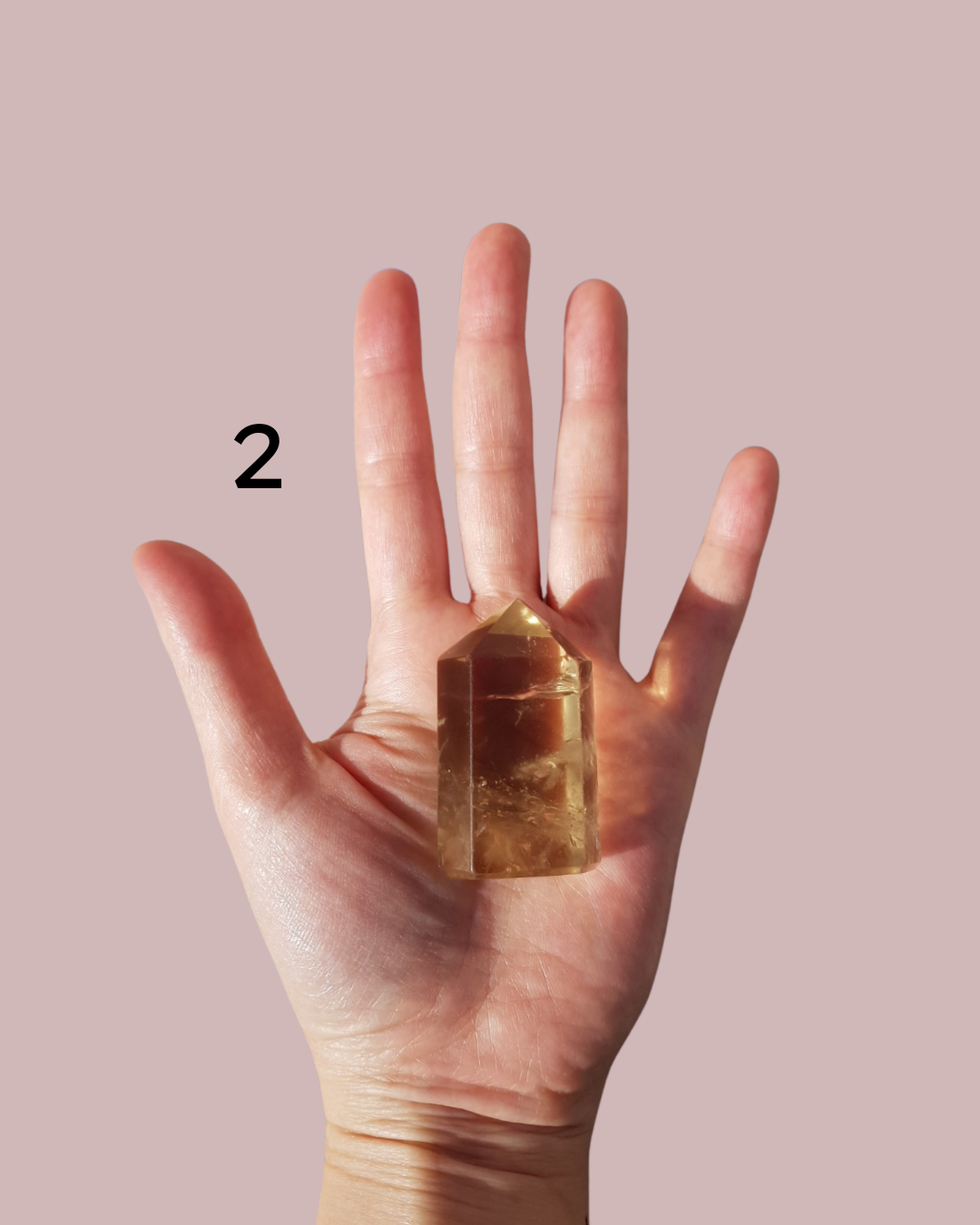 Natural Citrine Points