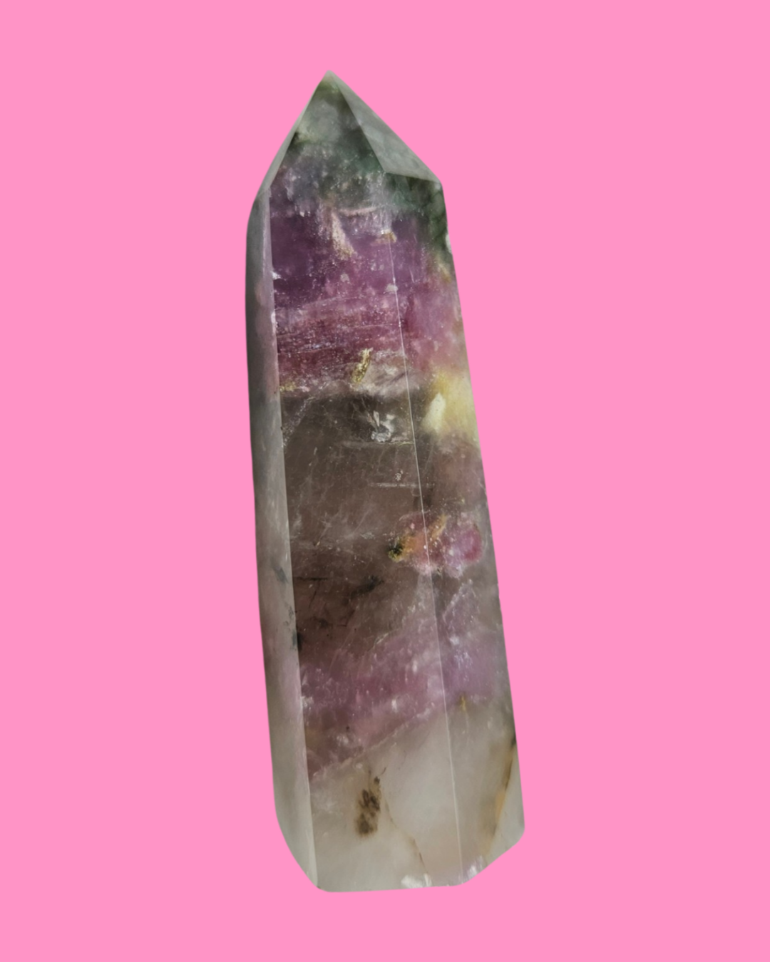 Pink Green Tourmaline – Crystal Meditation NZ1