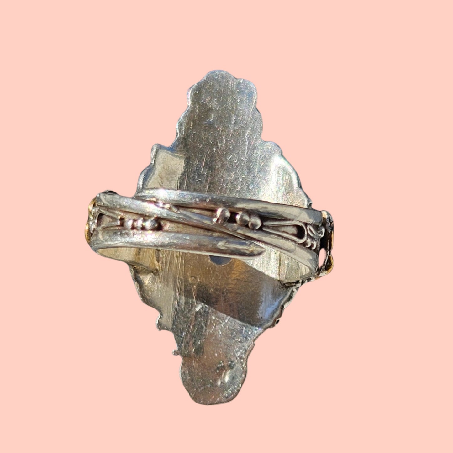 Rose Quartz Ring (Handmade)