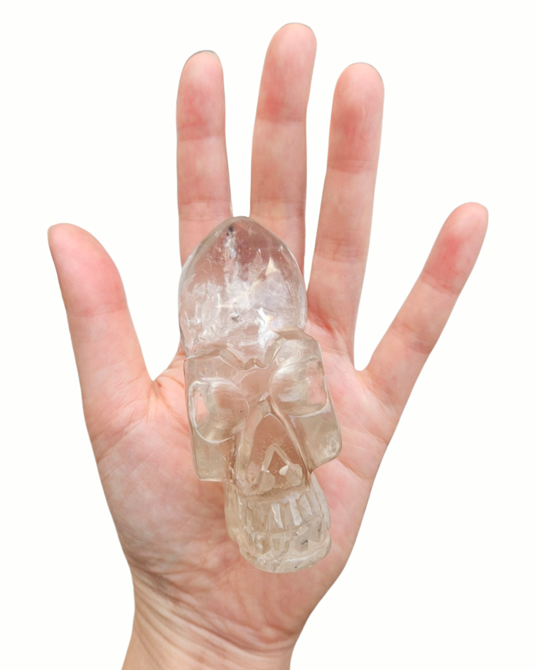 Smoky Quartz Crystal Skull