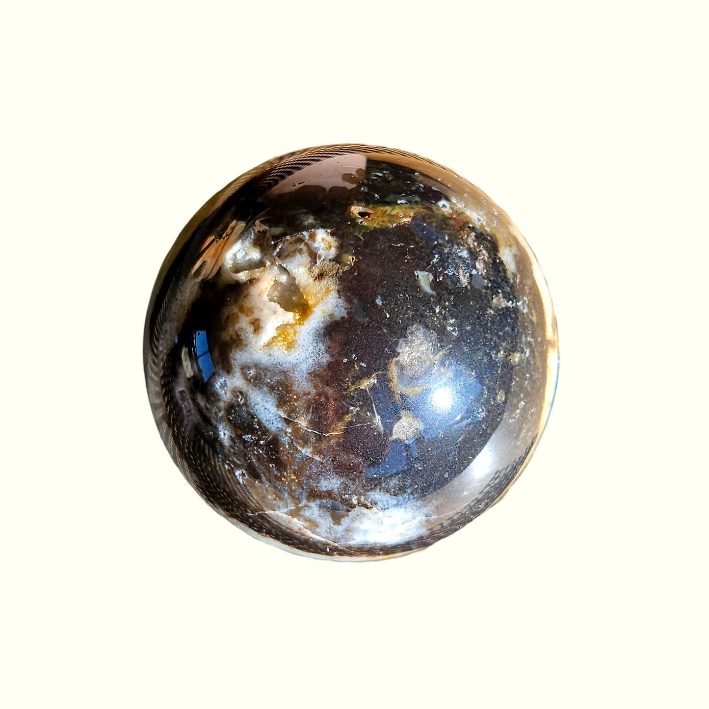 Blue Chalcedony Sphere