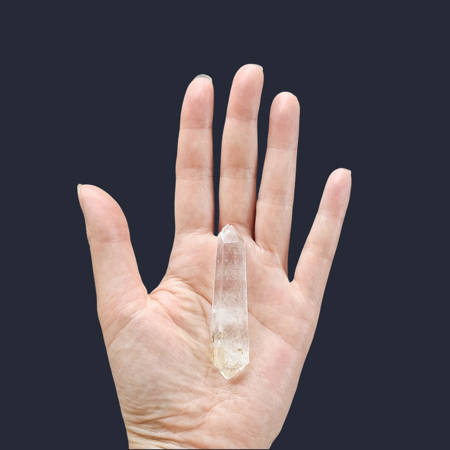 Double Terminated Self-Healed Quartz