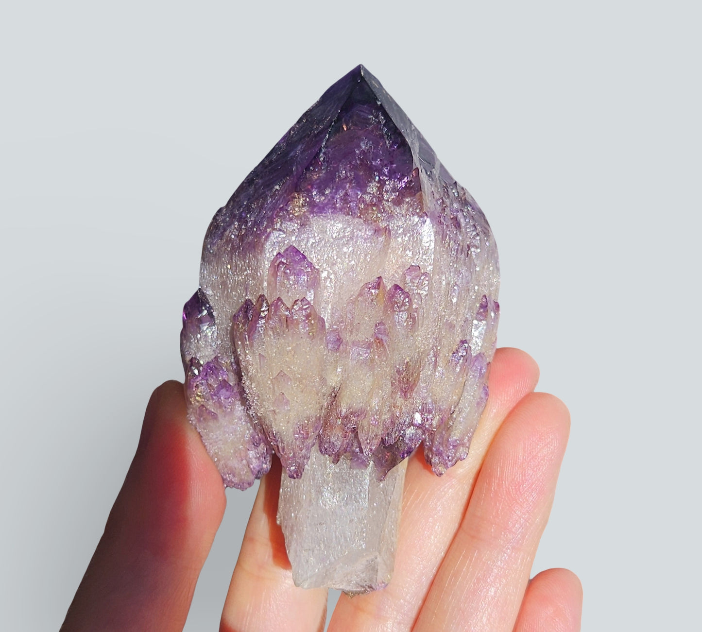 Lab Created Artichoke Amethyst Sceptre