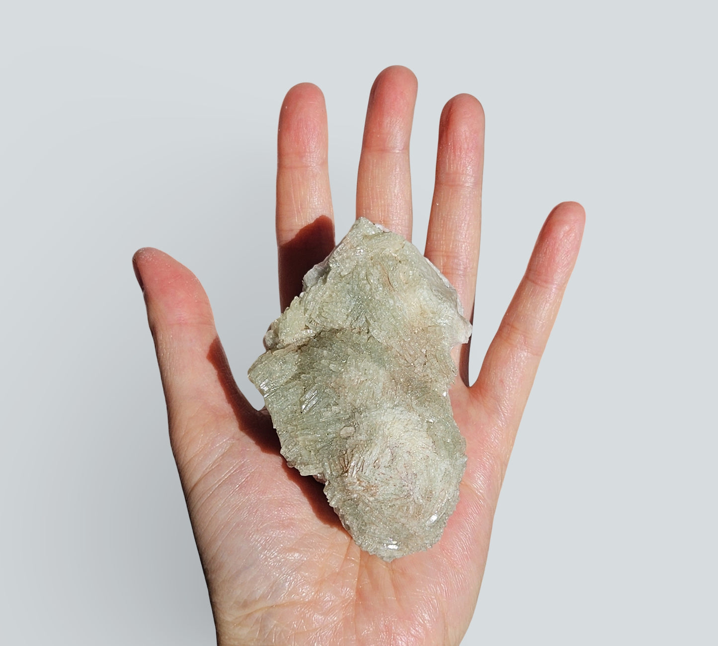 Prehnite Bladed Specimen | Medium