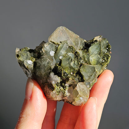 Epidote in Quartz (6)