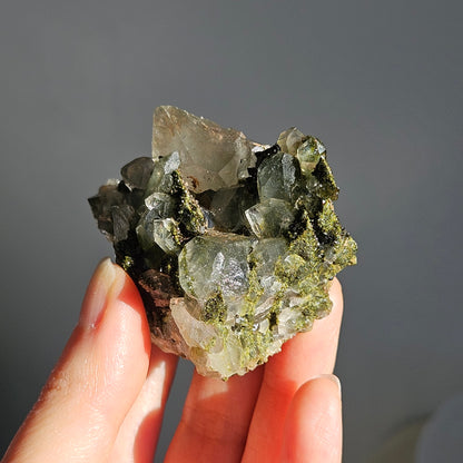Epidote in Quartz (6)