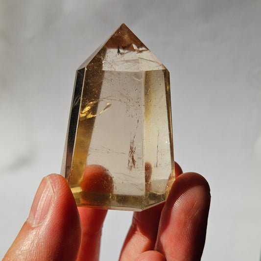 Natural Citrine Polished Point