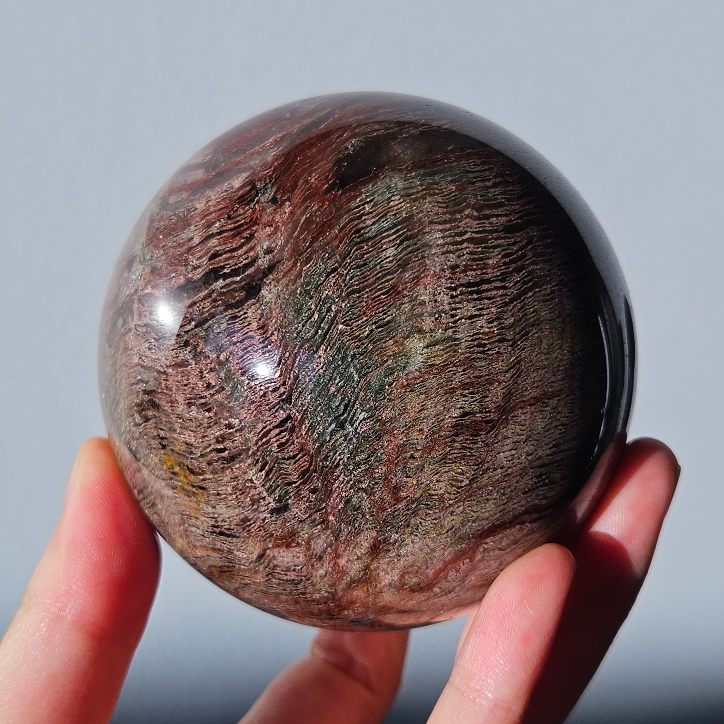 Thousand Layer Quartz Sphere | Large