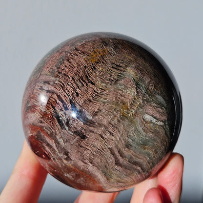 Thousand Layer Quartz Sphere | Large