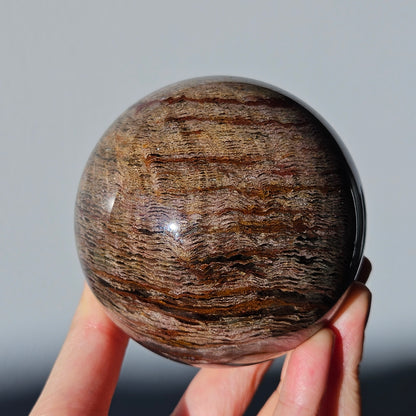 Thousand Layer Quartz Sphere | Large