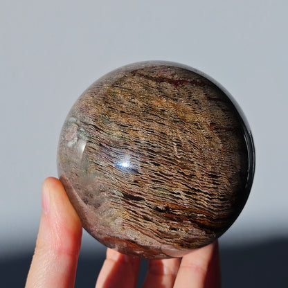 Thousand Layer Quartz Sphere | Large