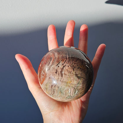 Thousand Layer Quartz Sphere | Large