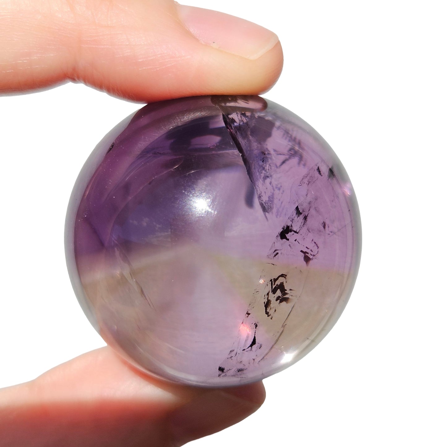 Ametrine Sphere (High Quality & Gorgeous!)