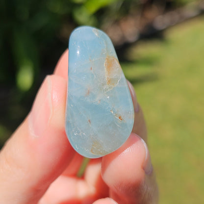 Aquamarine Tumble (Chatoyant)