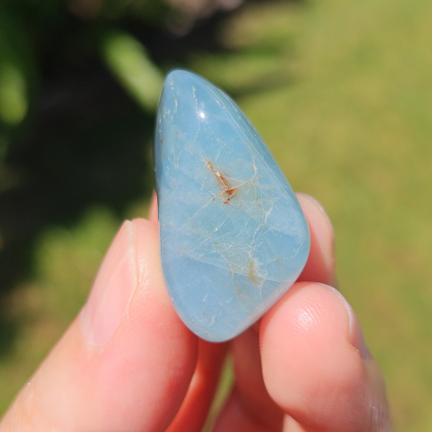 Aquamarine Tumble (Chatoyant)