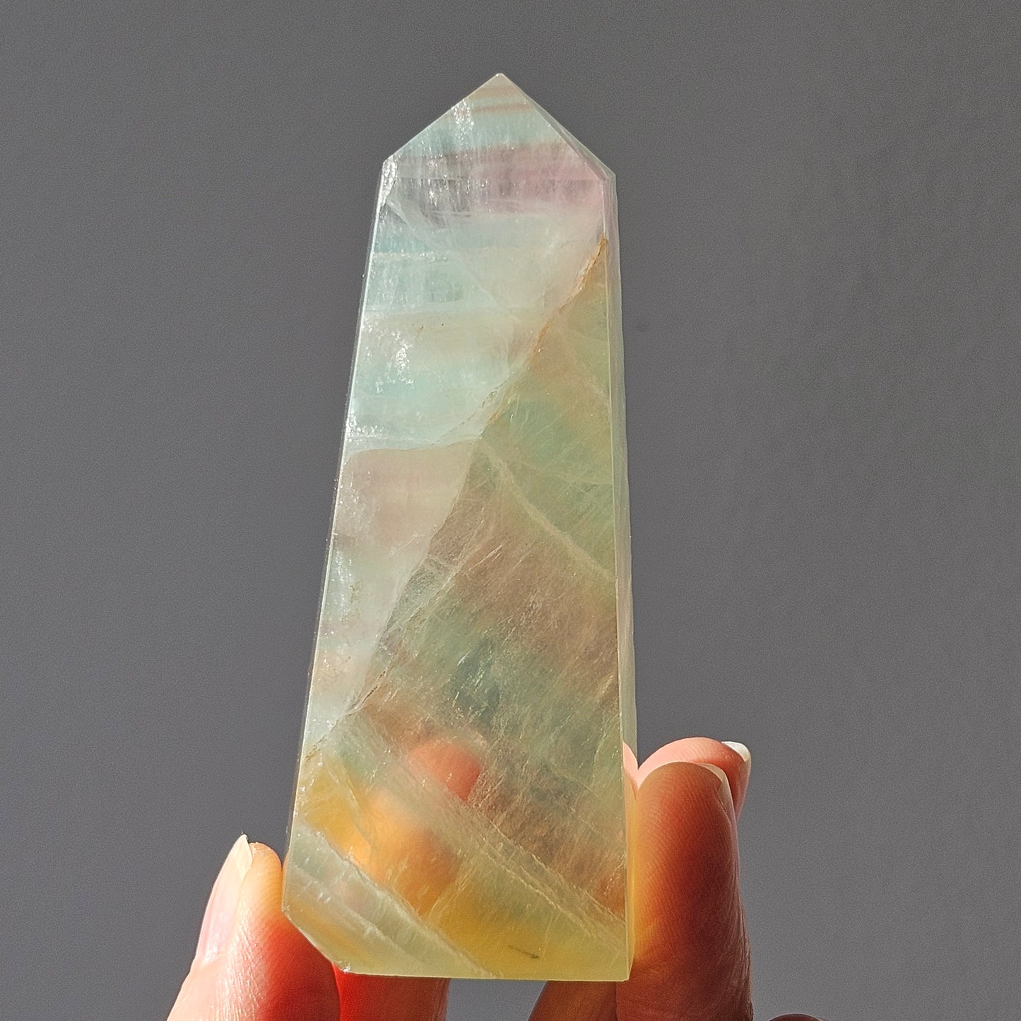 Candy Fluorite Point