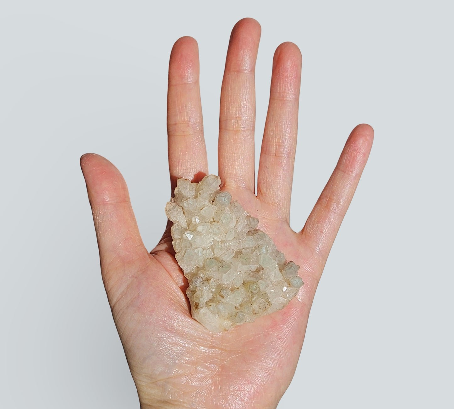 Green Phantom Quartz Cluster | 6cm x 4cm