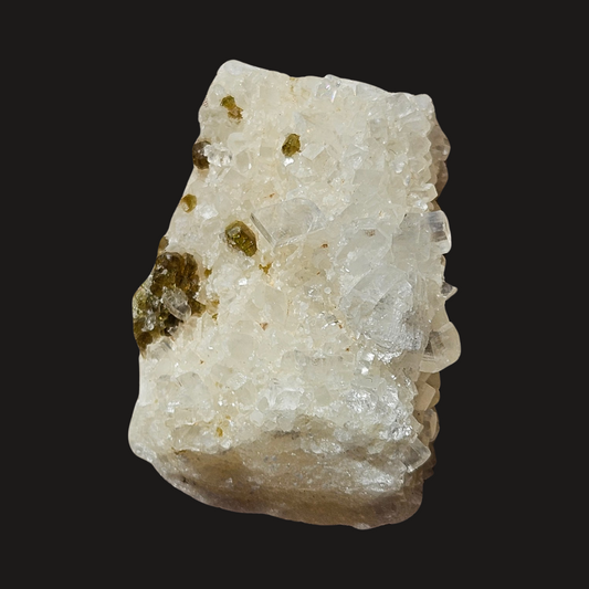 Crystalised Magnesite with Uvite