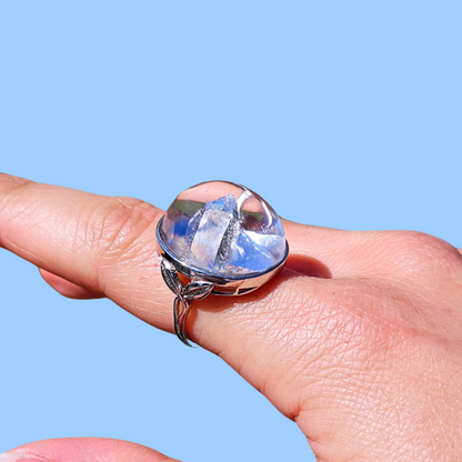 Manifestation Quartz Crystal Ring