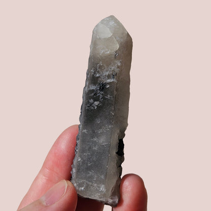 Inner Mongolian White Quartz with Hematite (Specularite)