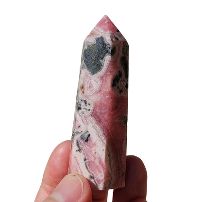 Rhodochrosite Point