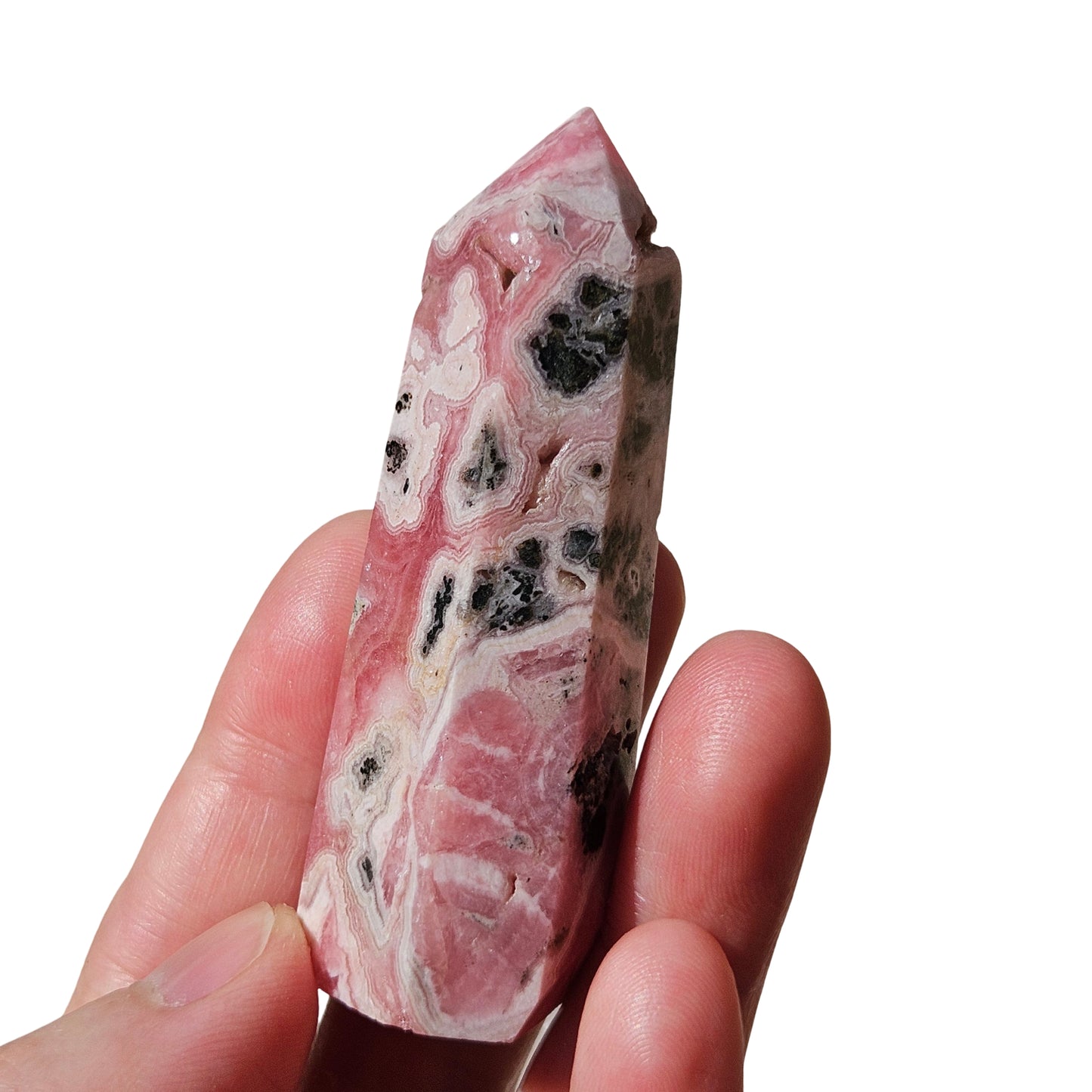 Rhodochrosite Point