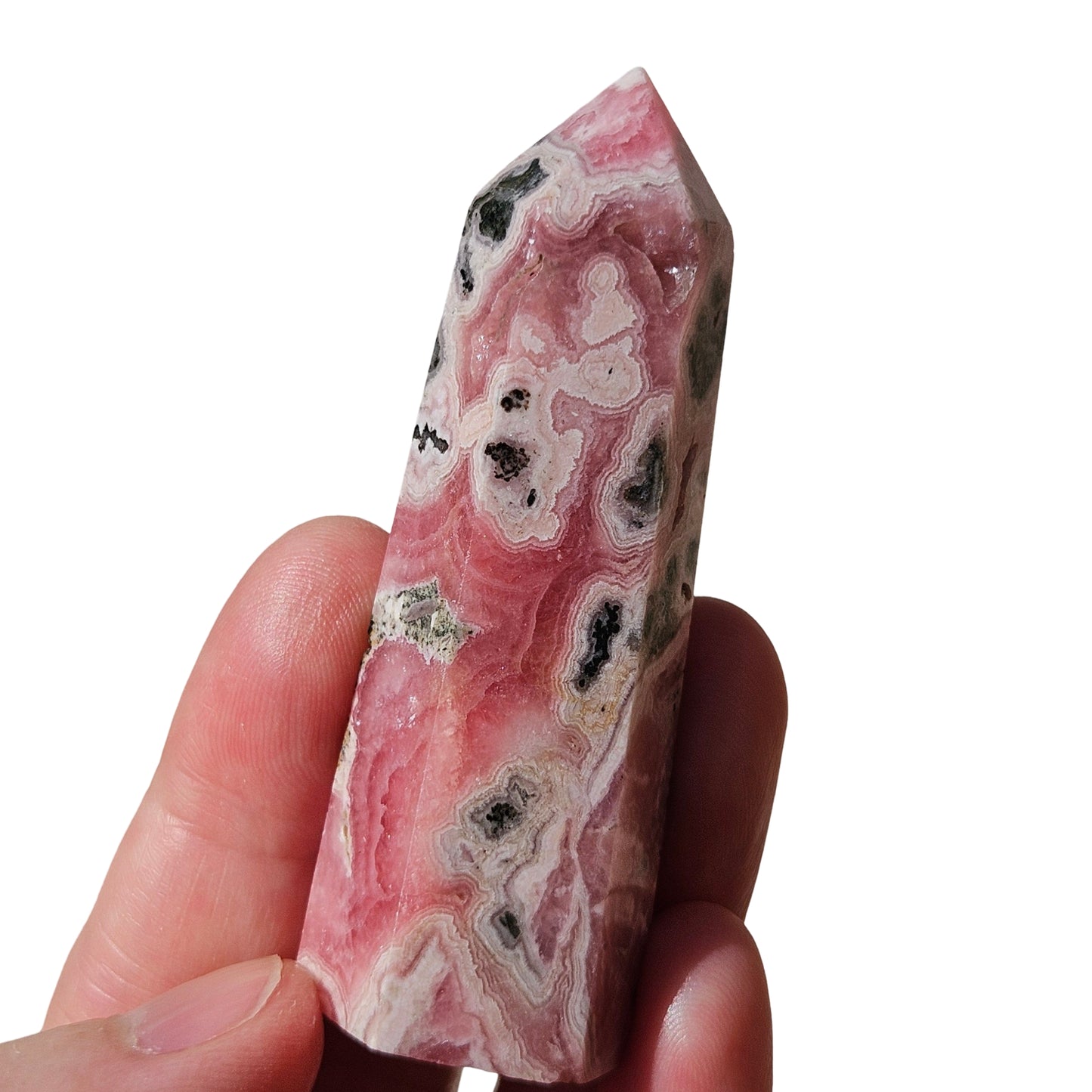 Rhodochrosite Point