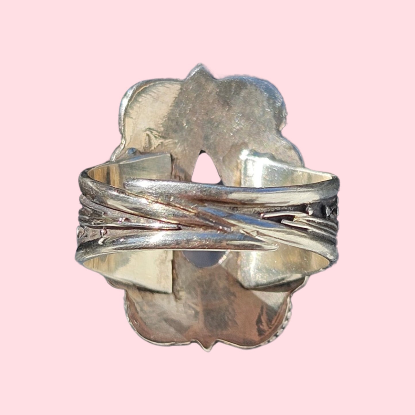 Rose Quartz Ring from Nepal