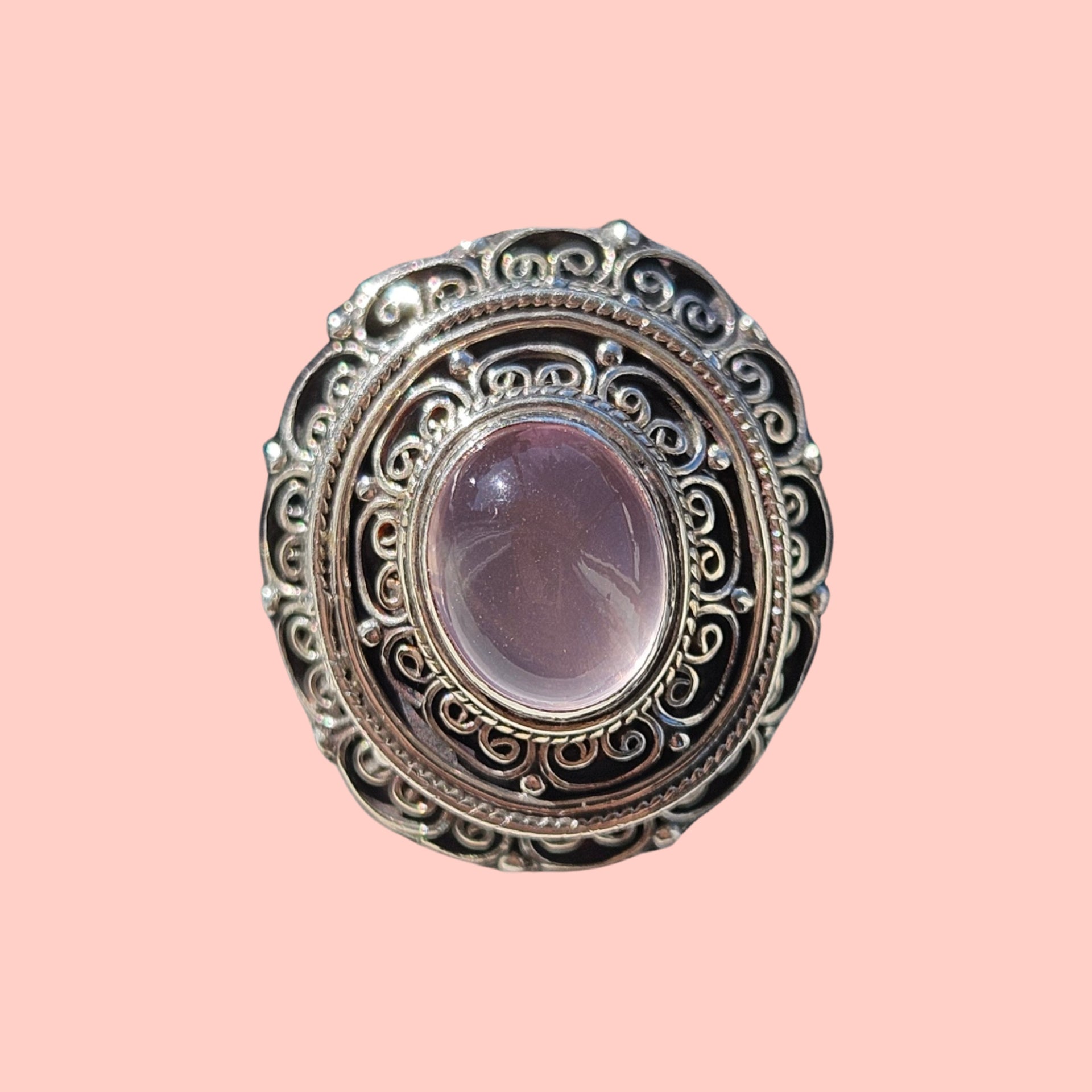 Rose Quartz Ring