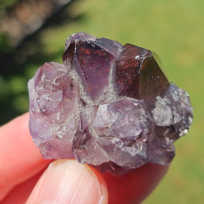 Super 7 Amethyst with Hematite inclusions