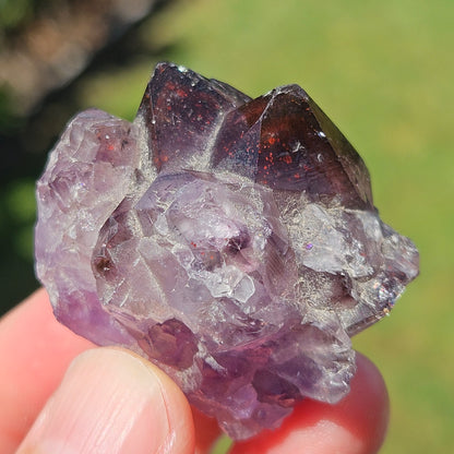 Super 7 Amethyst with Hematite inclusions