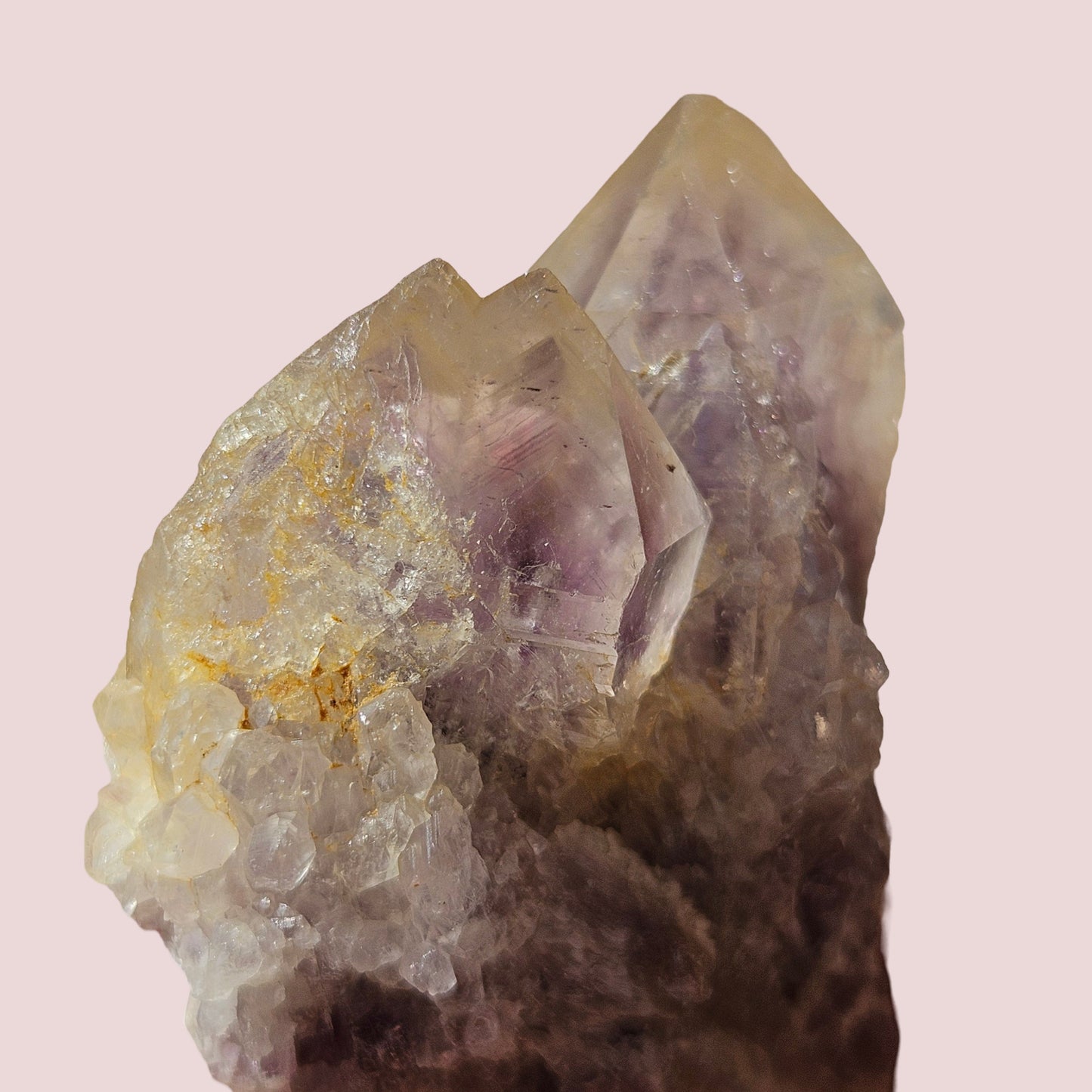 Phantom Amethyst Cluster from Zambia (Angelic Energy)