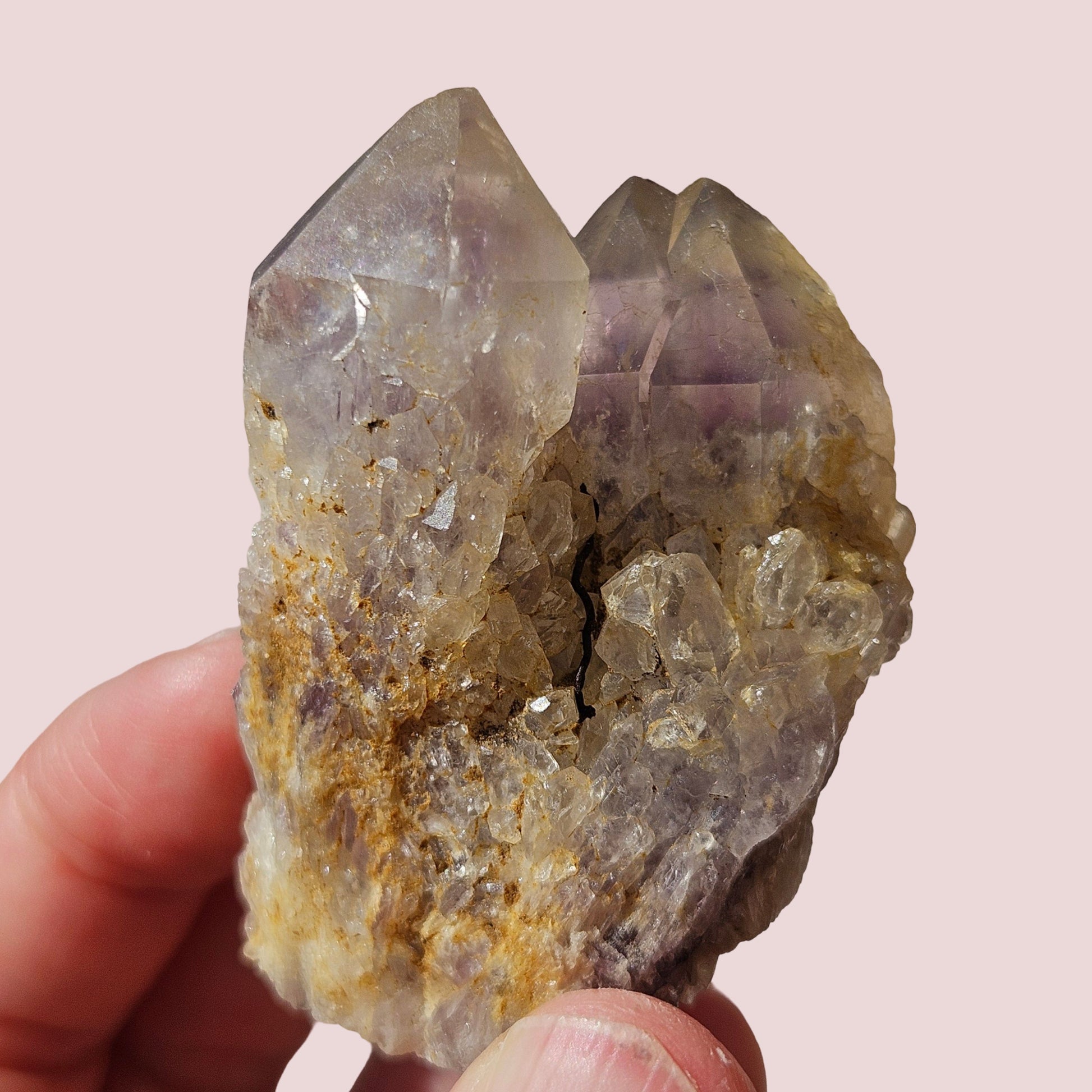 Phantom Amethyst Cluster from Congo