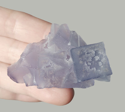 Blue Purple Fluorite Specimen