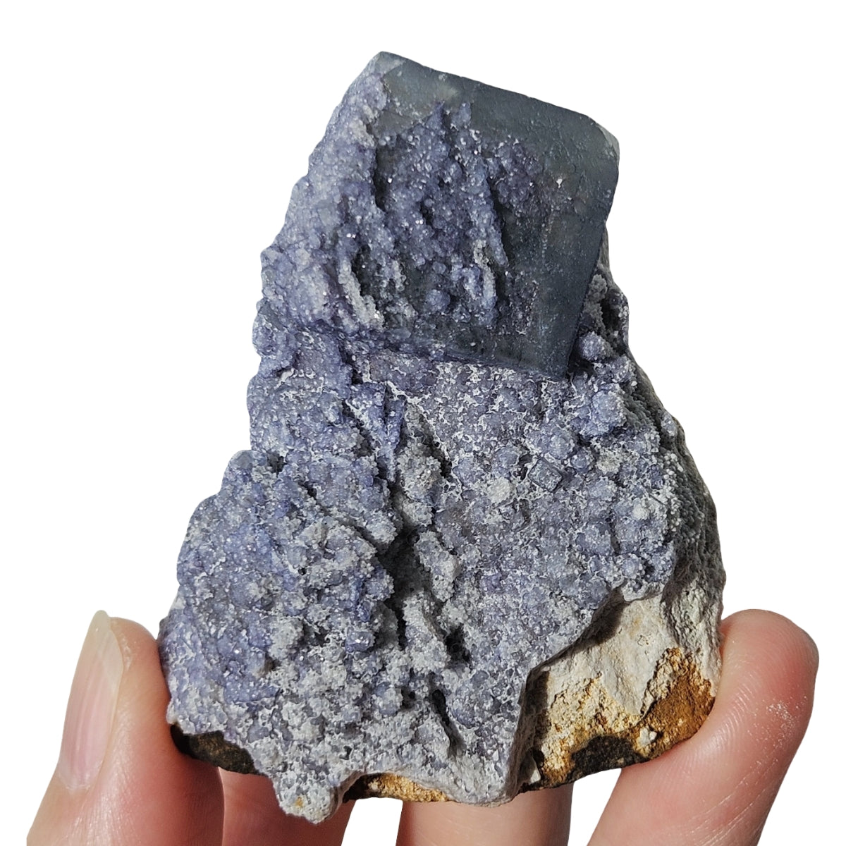 Blue Green cubic fluorite