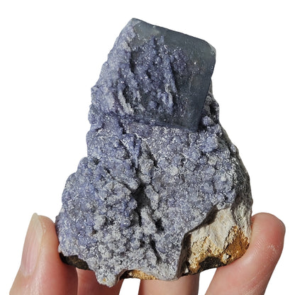 Blue Green cubic fluorite