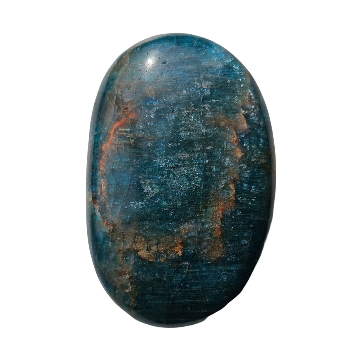 Blue Apatite Palmstone