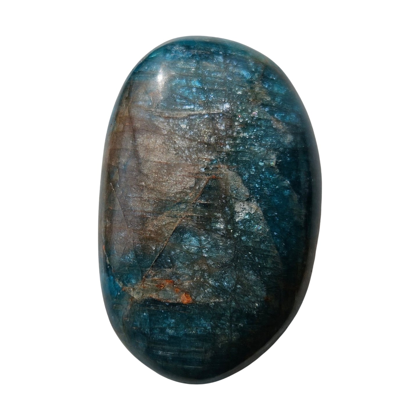 Blue Apatite Palmstone