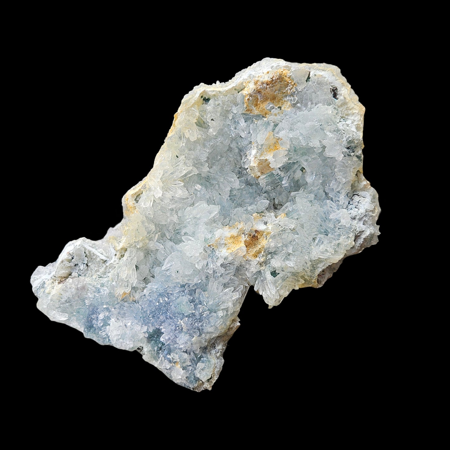 Misty Blue Quartz Double-Sided Cluster