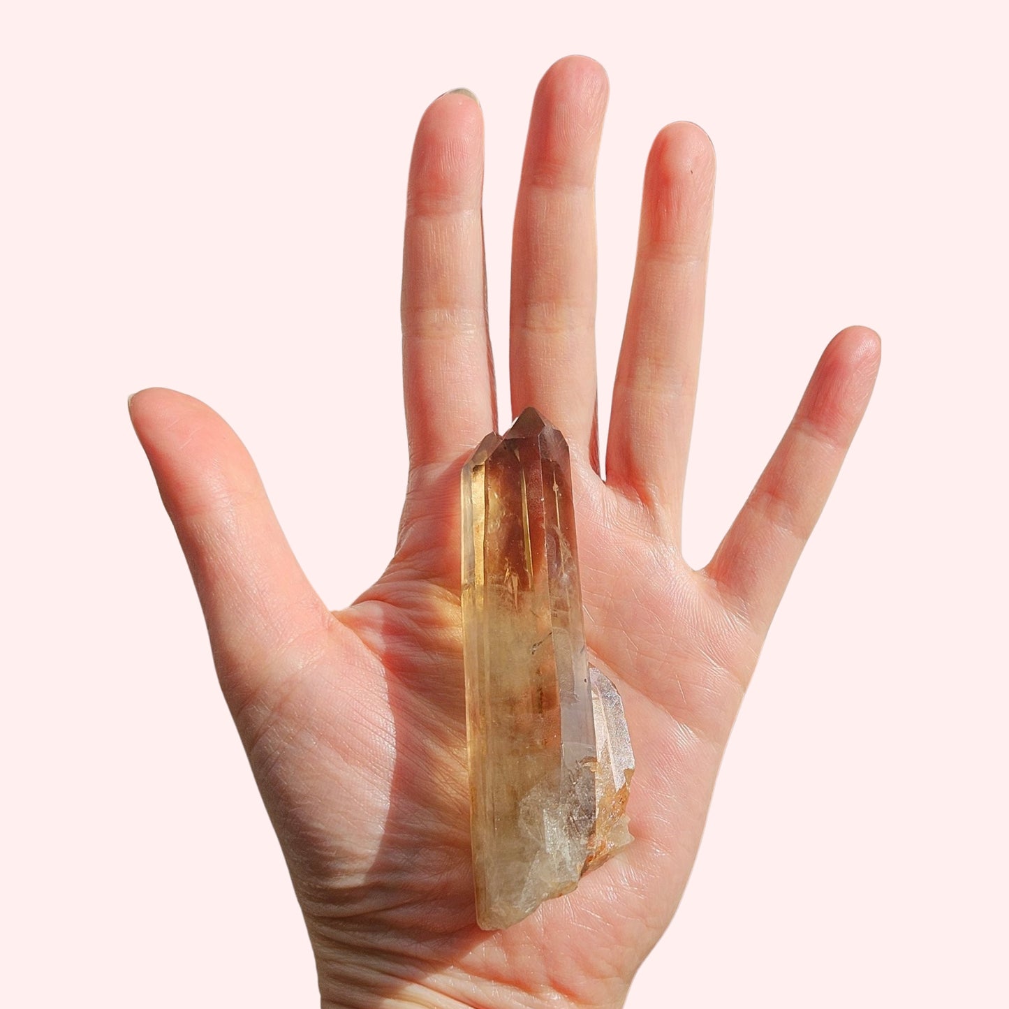 Natural Smoky Citrine Wand (Madagascar)