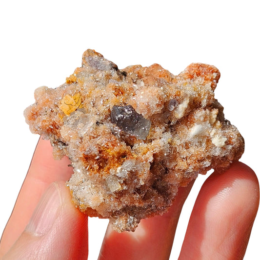 Creedite with Fluorite