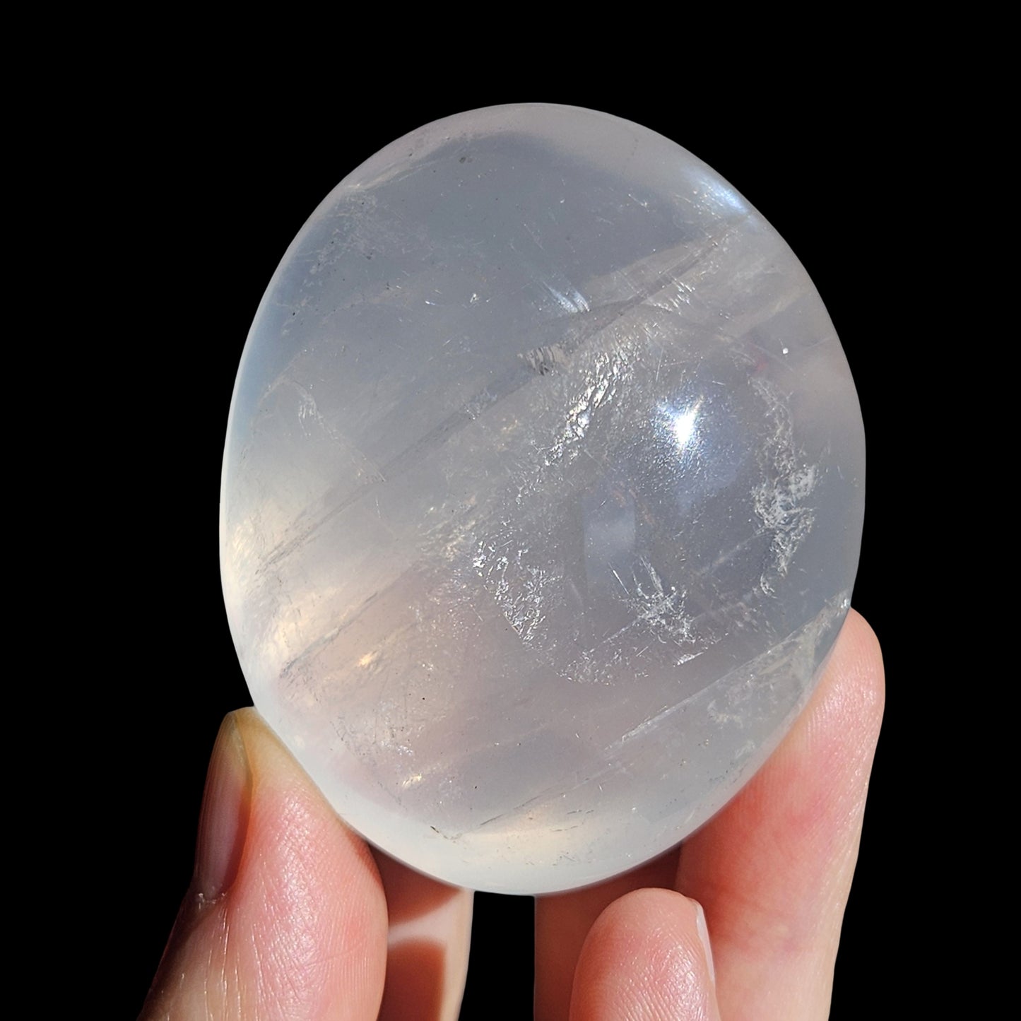 Girasol Quartz Palmstone