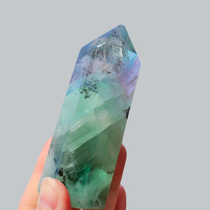 Dendritic Fluorite Point