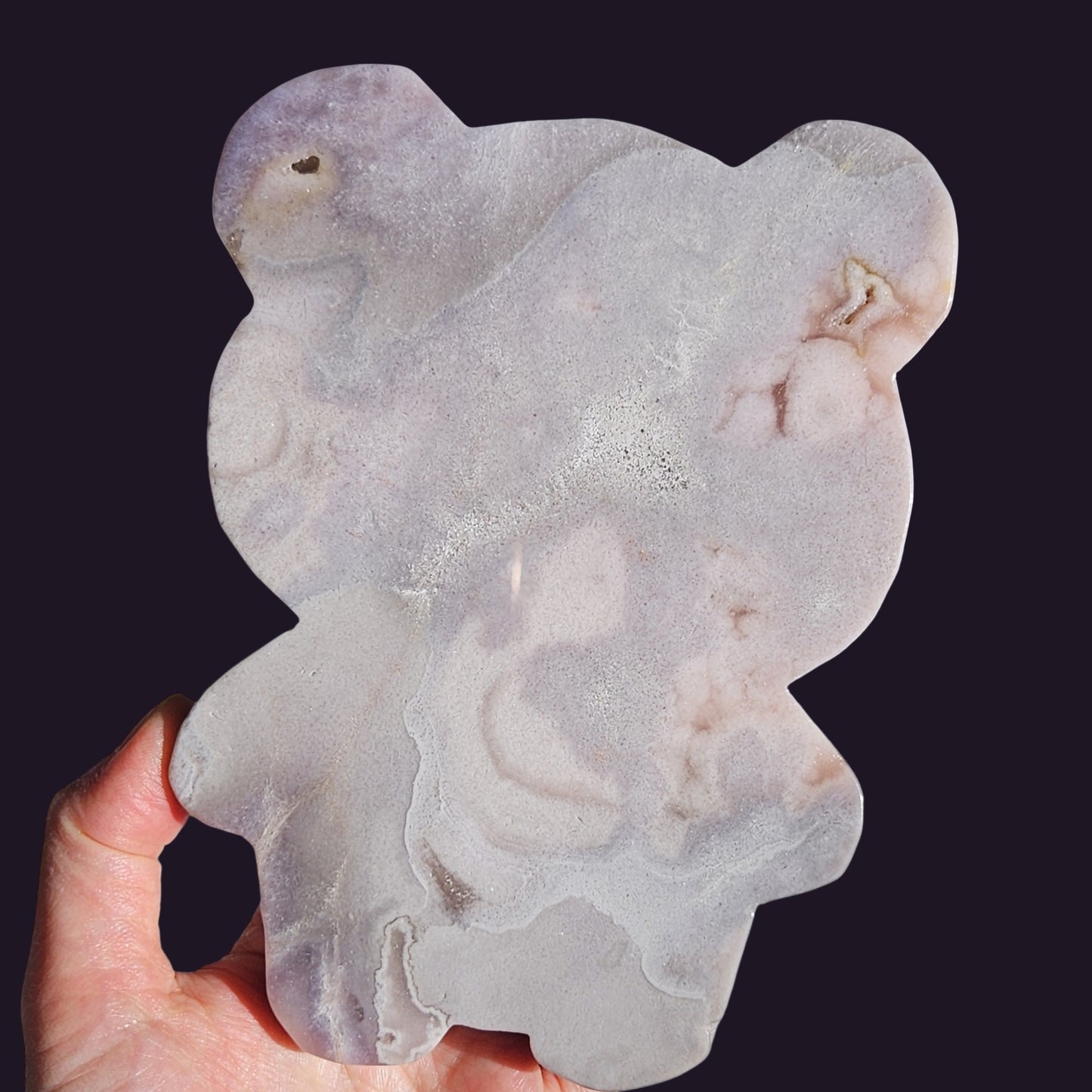 Pink Amethyst Bear Slab (2)