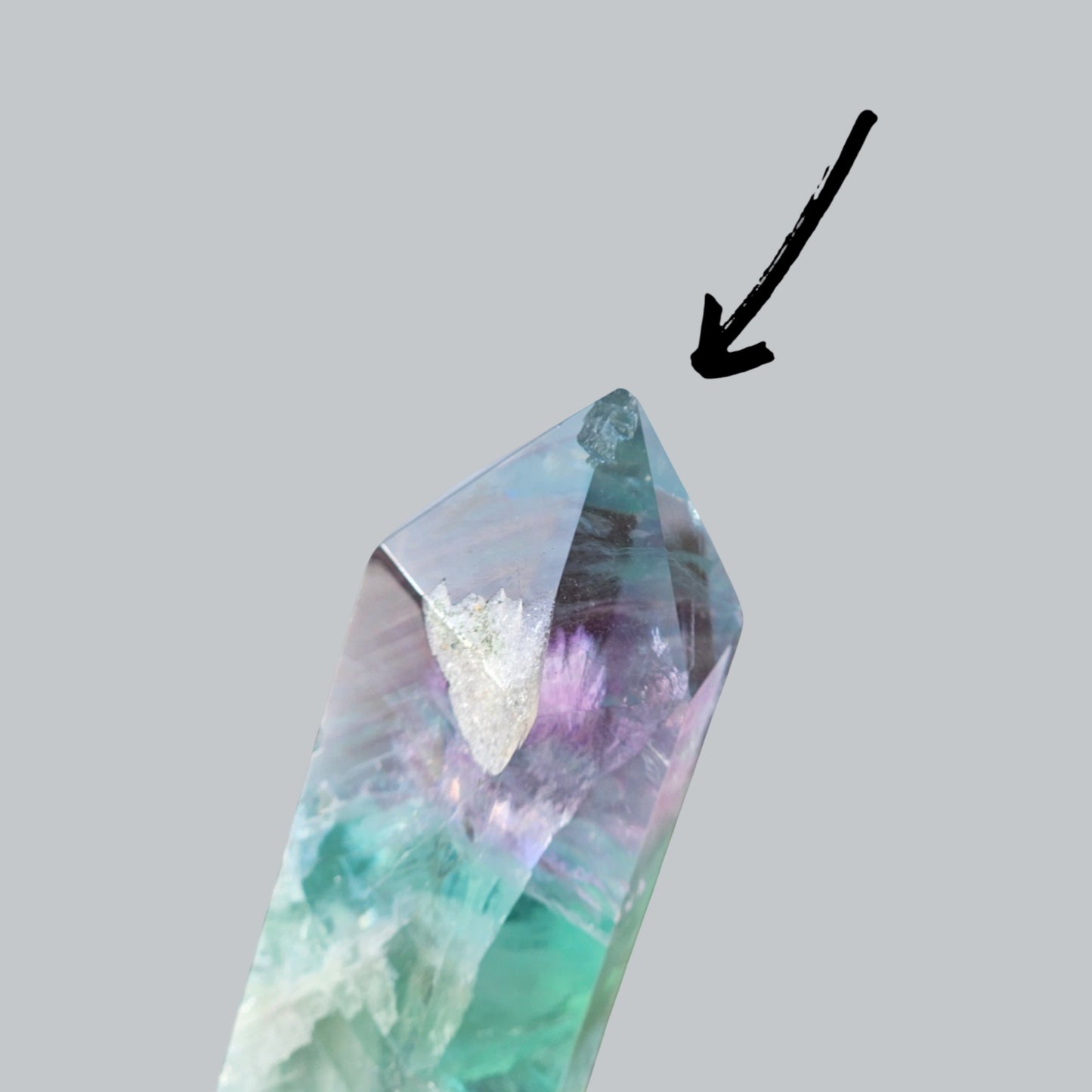 Dendritic Fluorite with White Feathers | Rare